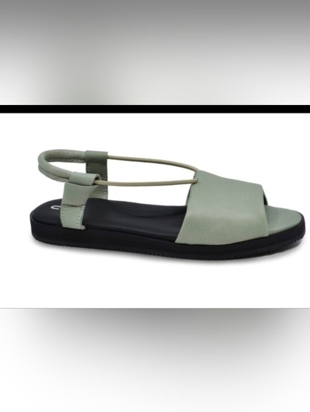TOKU Berlin Leather Sandals Green - Handmade Estonian Comfort women's size 40